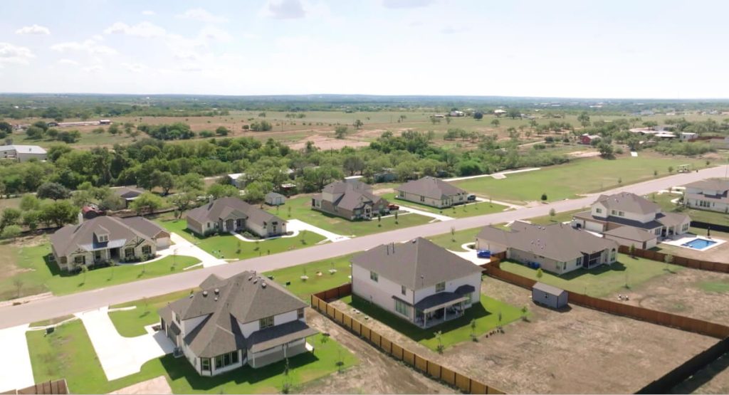 Single-family land development supporting long-term residential investment returns