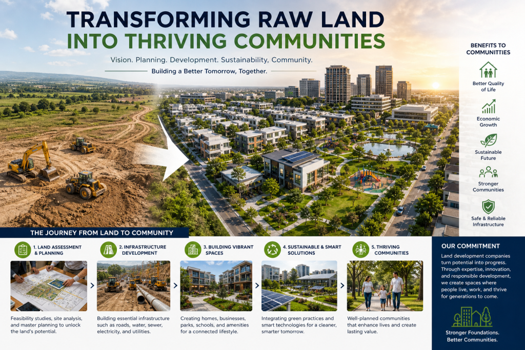 Transforming Raw Land into Thriving Communities