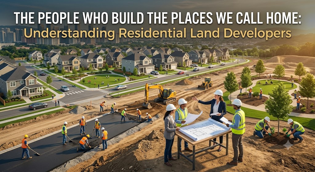 The People Who Build the Places We Call Home: Understanding Residential Land Developers